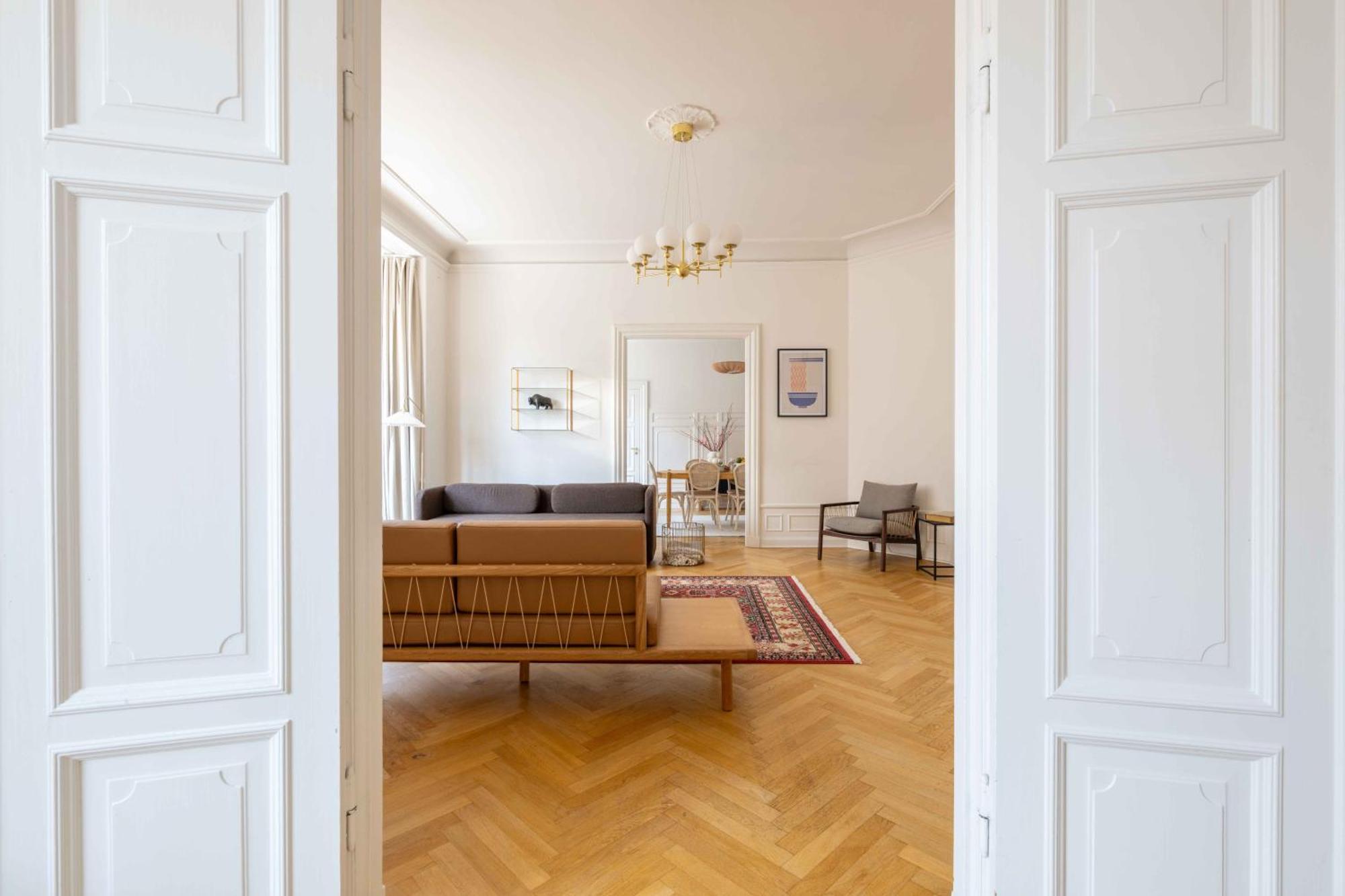 Lovely 3Br Manor Apartment 5 Min From Tivoli Gardens Kopenhagen Buitenkant foto
