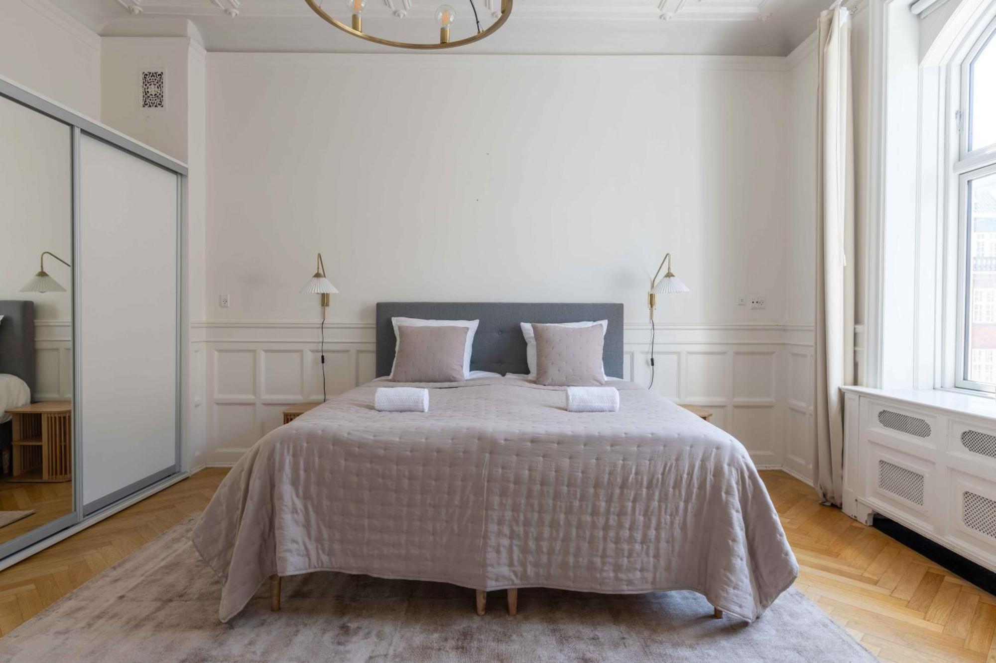 Lovely 3Br Manor Apartment 5 Min From Tivoli Gardens Kopenhagen Buitenkant foto